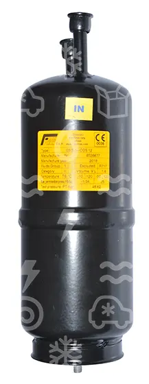 odlučovač kapaliny Frigomec 03/S 12 mm, objem:1,6 l,  připojení:12 mm ODS